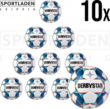 10er Ballpaket Derbystar Fußball Stratos Light